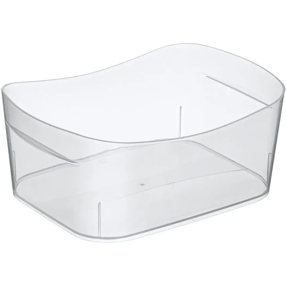 Корзина для хранения универсальная, цвет прозрачный 1,6л 19*14*8см