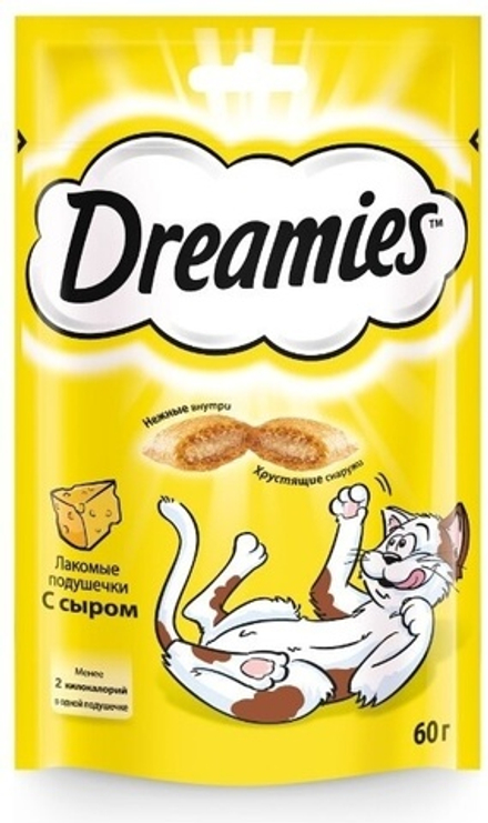 DREAMIES лакомства с сыром 60 г