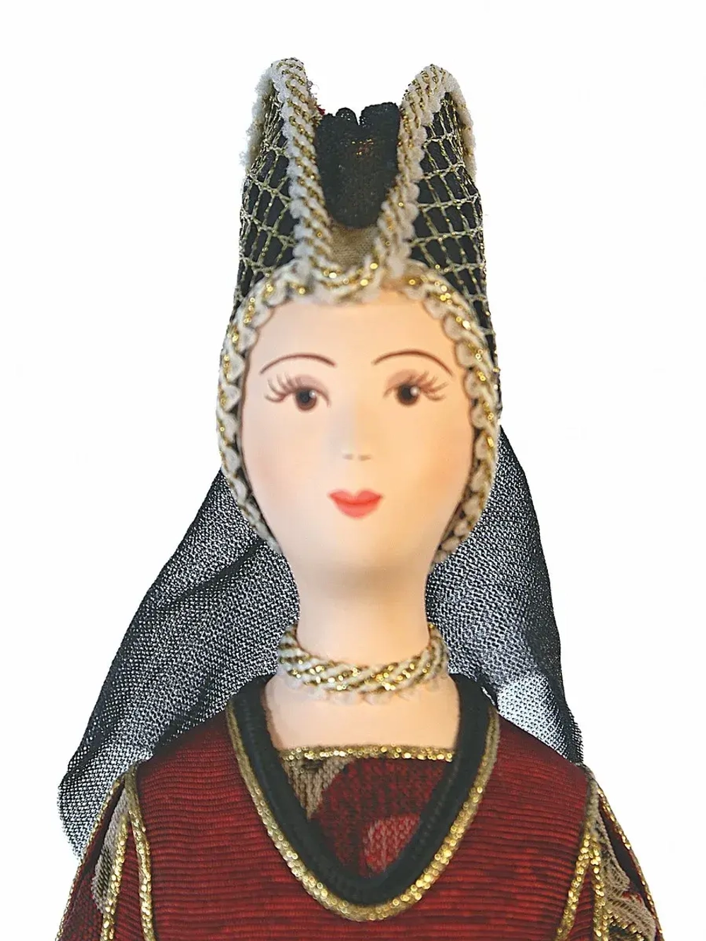 Кукла коллекционная в праздничном костюме Флоренция