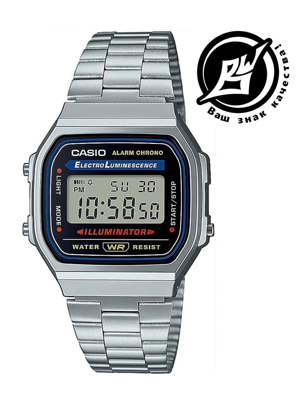 Японские наручные часы Casio Vintage A-168WA-1