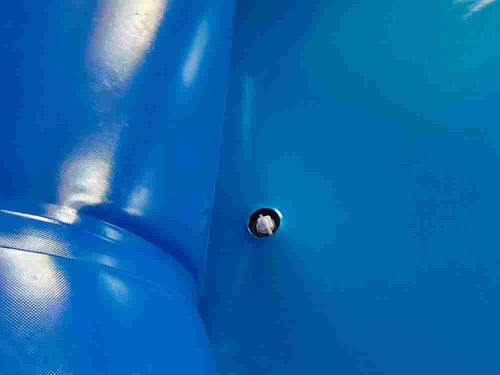 Круглый надувной бассейн «Рыбки», 6*6*0,65 м