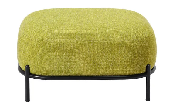 Банкетка Midnight 66 см желто-зеленая