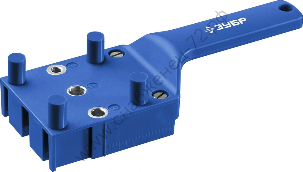 ЗУБР 6, 8, 10 мм, кондуктор для шкантов, Профессионал (30083)