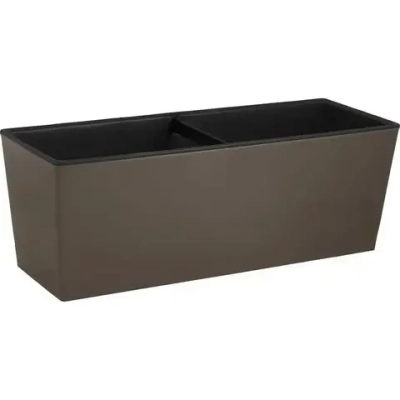 Балконный ящик InGreen London Cube 40 см c дренажной вставкой французский платан