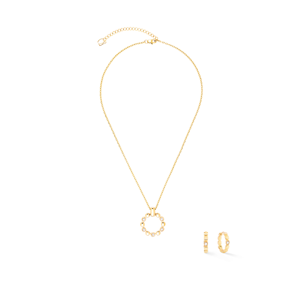 Серьги Coeur de Lion Crystal-Gold 2055/23-1816