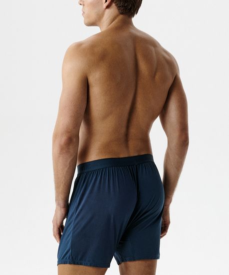 Трусы (1 шт) мужские семейные Atlantic MBX-662, микромодал, сине-зеленый