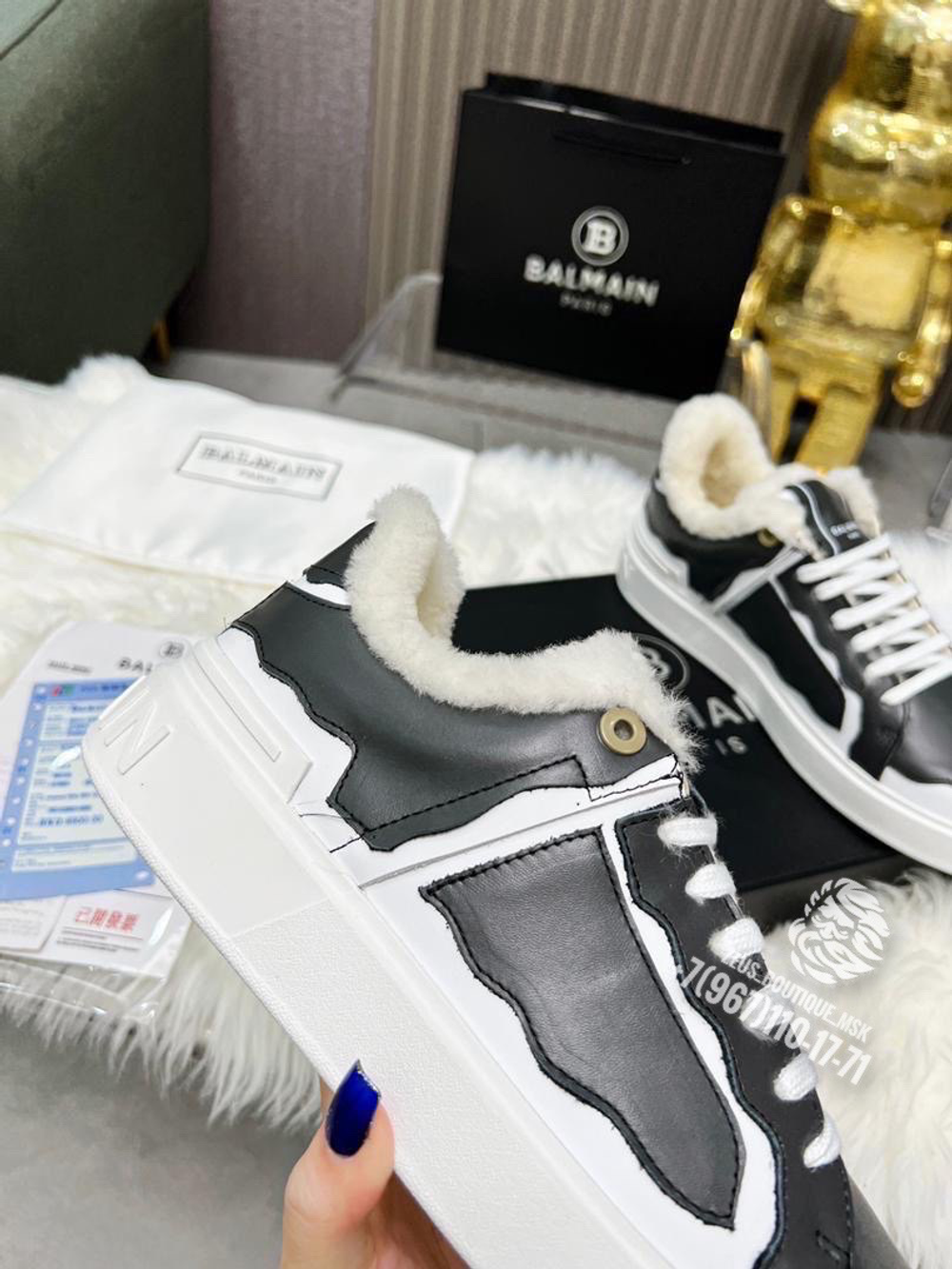 Кеды Balmain