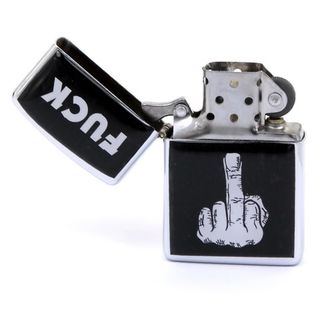 Зажигалка Средний палец (352)