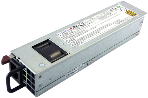 Опция к серверу 1U 400W Redundant Short Depth Power Supply PWS-406P-1R