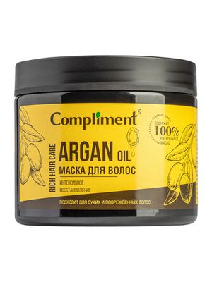 Compliment Rich Hair Care Маска для волос Интенсивное восстановление ARGAN OIL