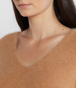 Хлопковый свитер amedea Marella - коричневый(33661936)