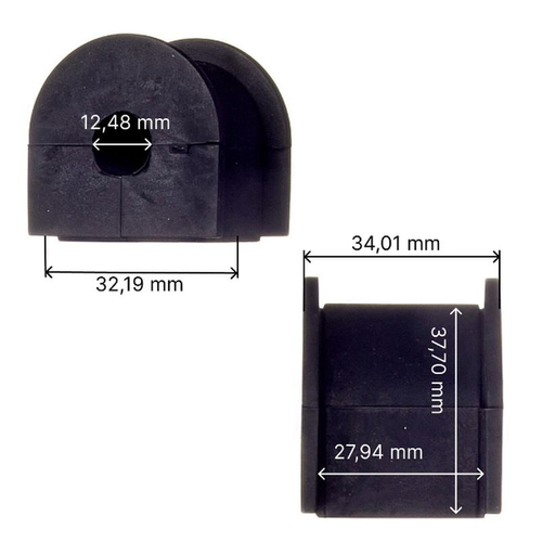 Втулка стабилизатора заднего Avantech ABH0328