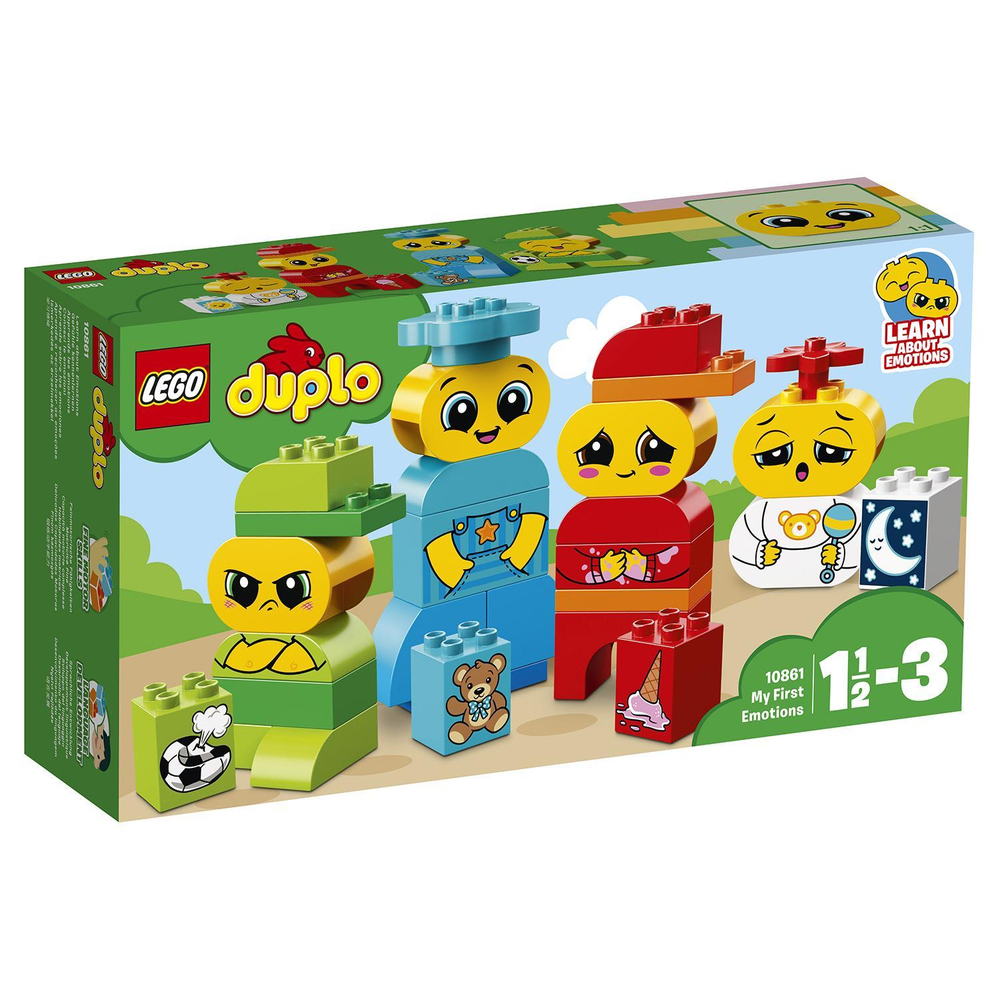 LEGO Duplo: Мои первые эмоции 10861 — My First Emotions — Лего Дупло