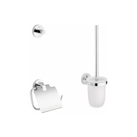 Набор GROHE City 3 в 1 (ёршик, крючек, держатель для бумаги) 40407001