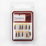 Мормышка вольфрамовая "Куколка" (0.3мм)