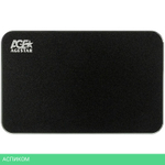 Бокс для накопителя AgeStar 3UB2A18 черный