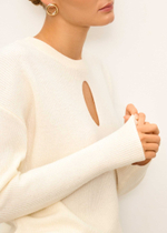 Джемпер ALESSANDRA, молочный