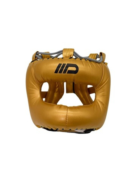 Шлем для бокса с бамперной защитой Dracula, золотой