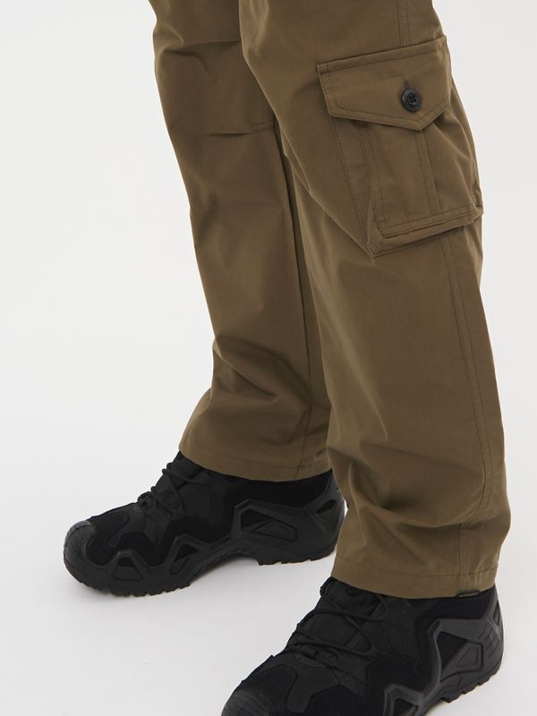 Костюм летний Крафт ткань Ravena Peach Wash цвет Олива