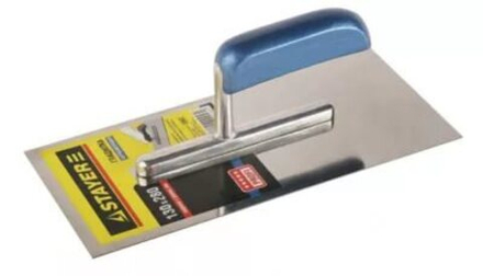 Гладилка STAYER "PROFI" нержавеющая с деревянной ручкой, 130х280мм. (10шт)