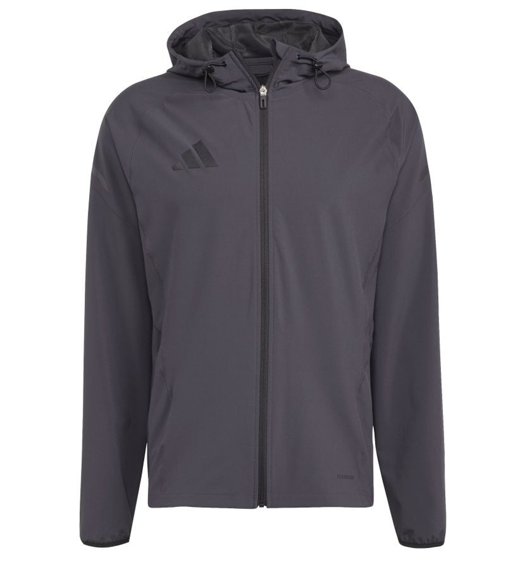 Куртка теннисная Adidas Tiro 25 Pro Vis Tech Travel - carbon