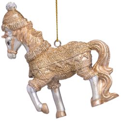 ЕЛОЧНОЕ УКРАШЕНИЕ "ЛОШАДКА" 7,5Х3Х9,5 СМ