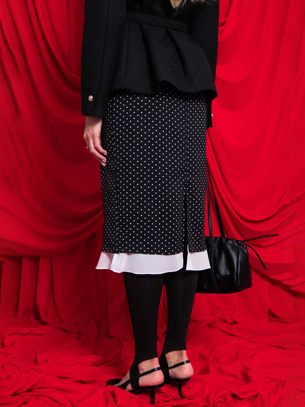 Юбка Париж (черный)