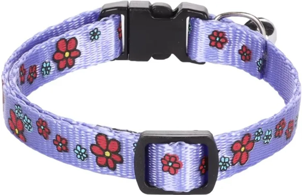 FLAMINGO Ошейник для кошек нейлоновый ZIGGI 10 мм, 20-35 см