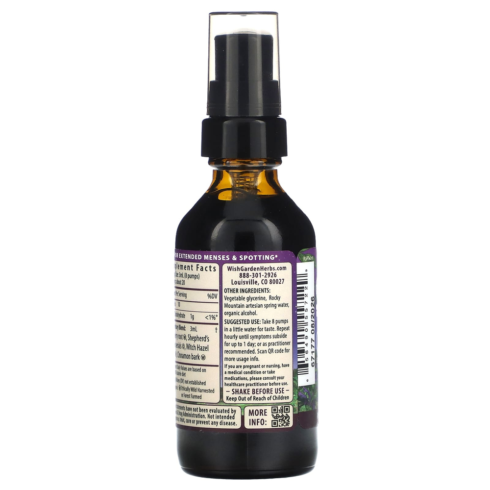 WishGarden Herbs, Flow Пробка, для длительного цикла, 2 жидк. унции (2 жидк. унции)