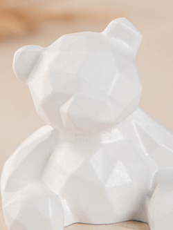Статуэтка мишка геометрия и диффузор для дома на подносе