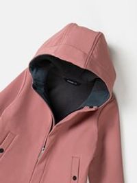 Парка Softshell демисезонная "Пепельная роза"