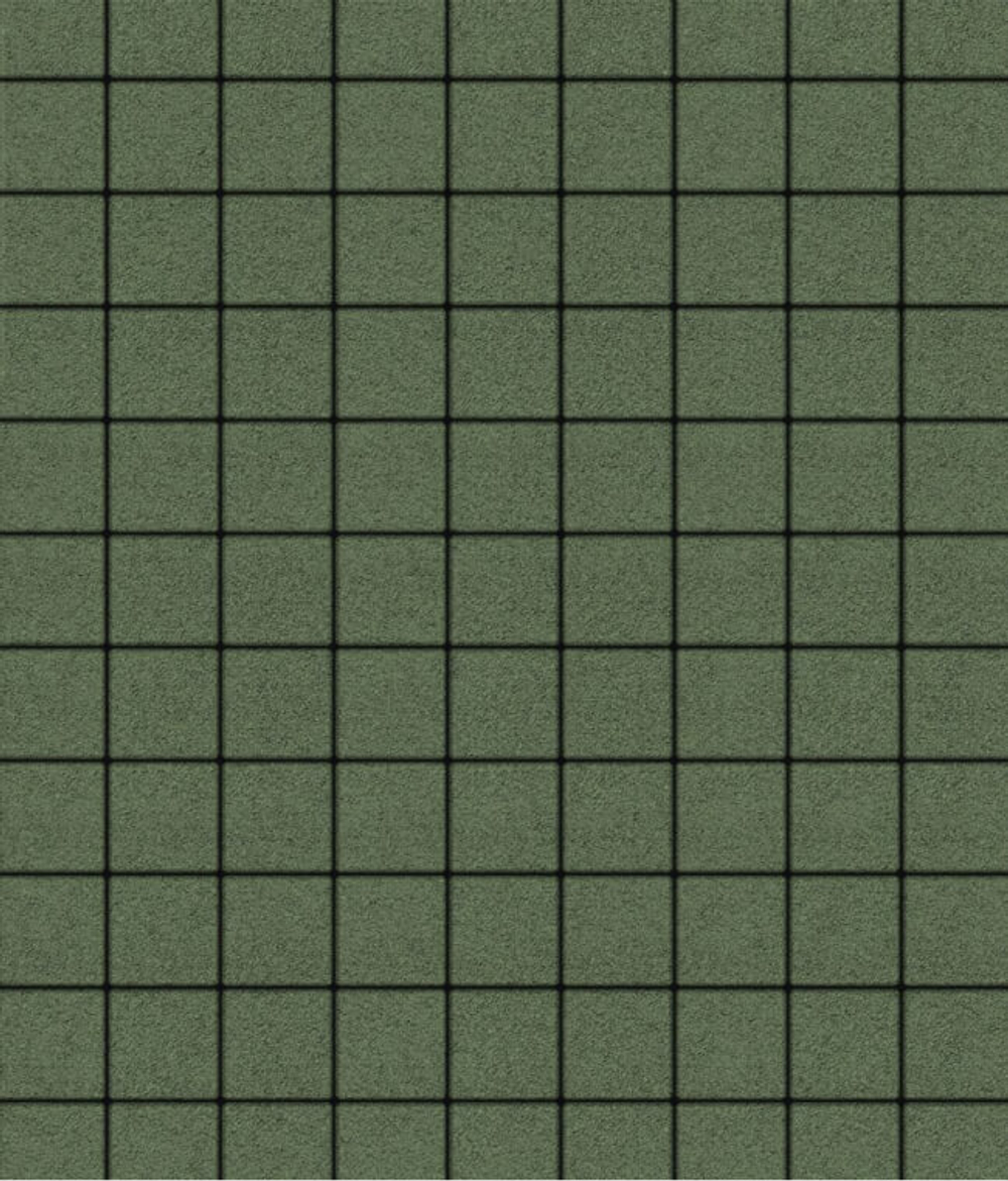 Гранитная тротуарная плитка КВАДРАТ - А.3.К.4 Гранит Зеленый