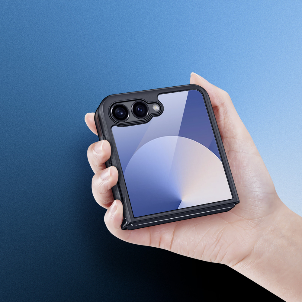 Чехол с поддержкой MagSafe от Dux Ducis для Samsung Galaxy Z Flip 7, серия Aimo Mag Series Case