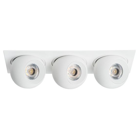Комплект из светильника и рамки Lightstar Intero Ball (217536+217064+217064+217064) i536646464