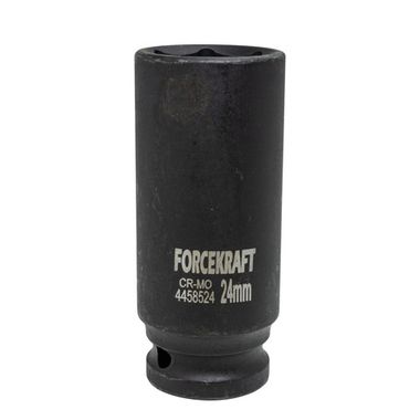 Головка ударная глубокая 24мм (6гр.),1/2'' FORCEKRAFT FK-4458524