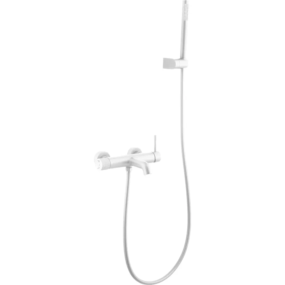 Смеситель для ванны с душем Boheme Uno 463-MW matt white