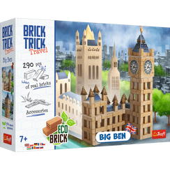 Pazl \ Puzzle \ Пазлы  Brick Trick - "L" - Travel - Big Ben