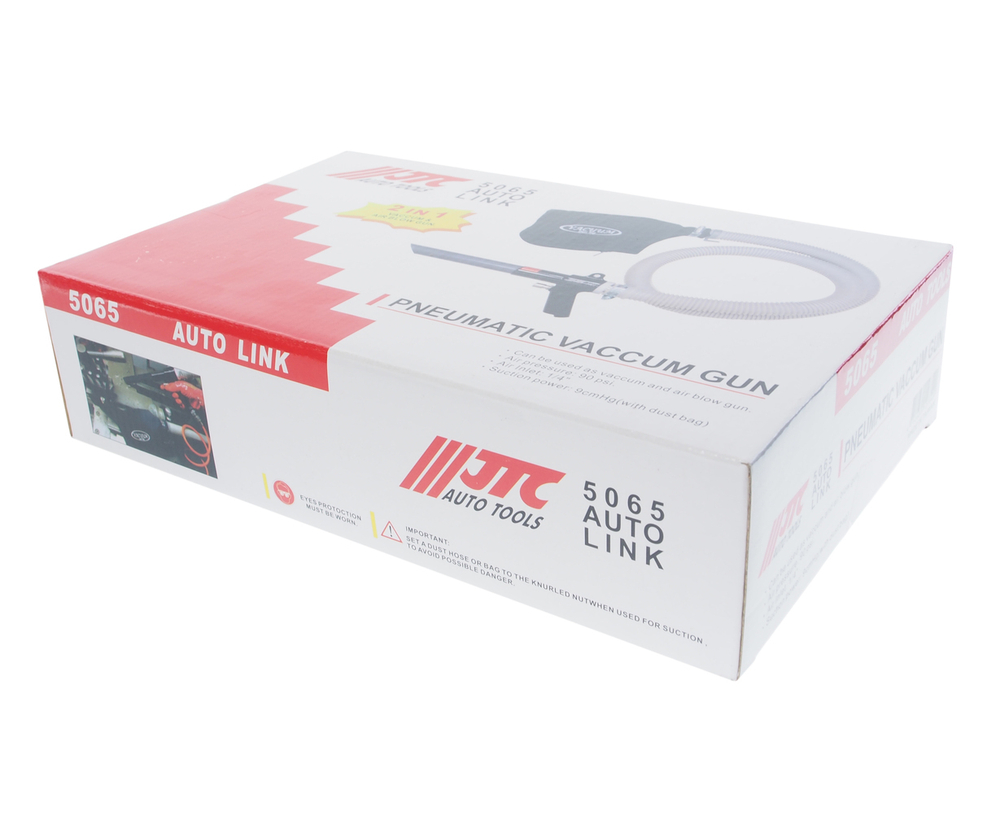 Пистолет-пылесос пневматический 1/4" 6кг/см3 JTC