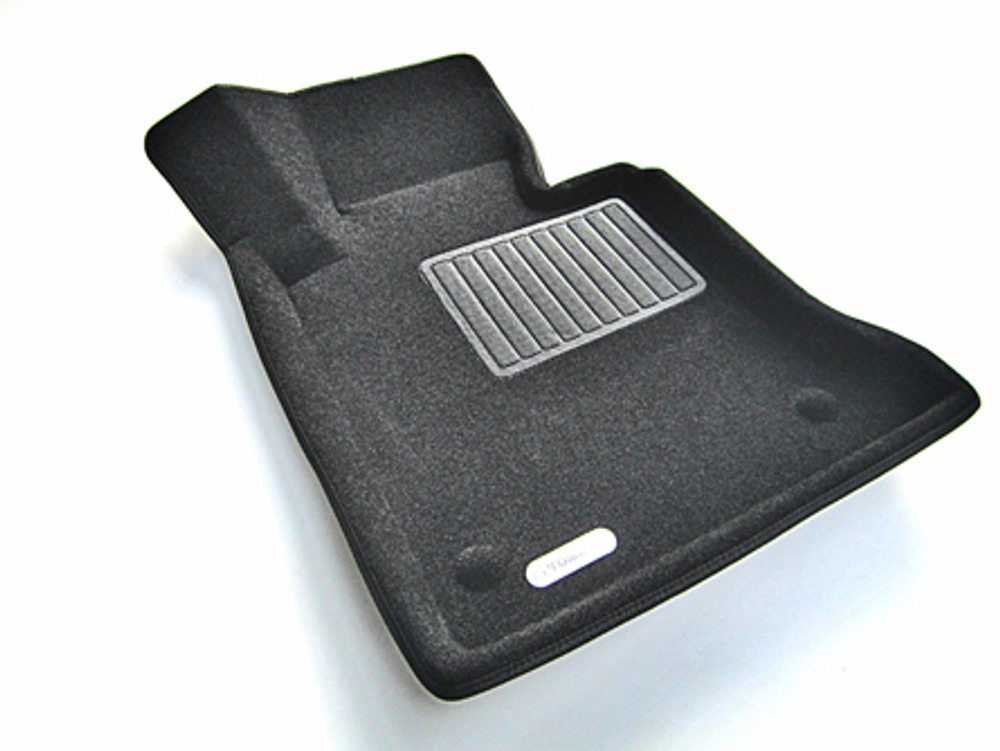 Коврики салона для MERCEDES W204 (C-Class) (2008-) Euromat 3D Business черные. Арт. EMC3D-003503