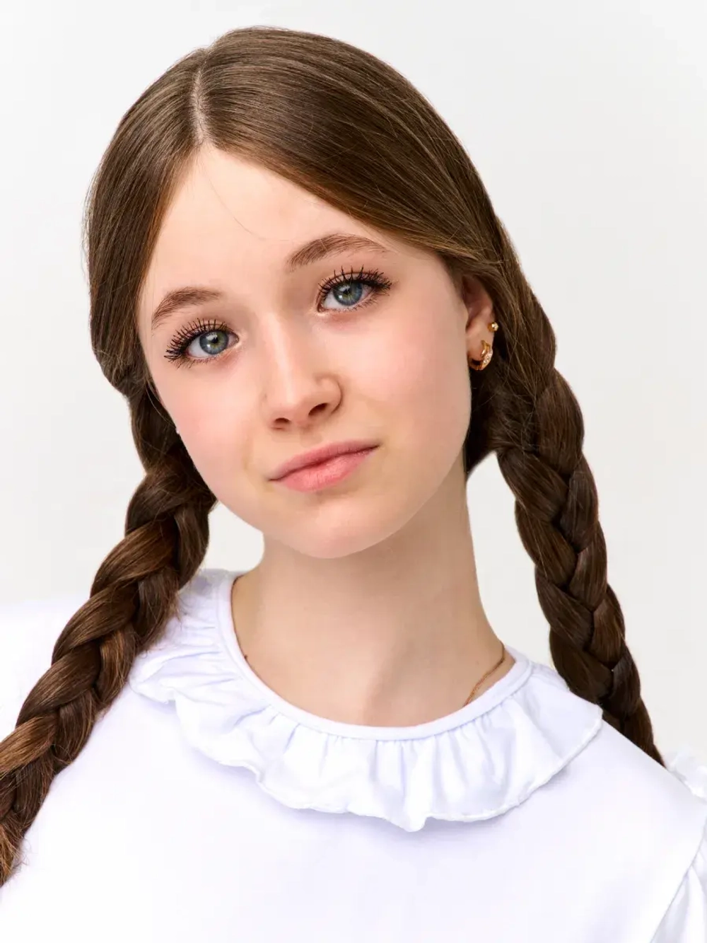 Водолазка для девочки школьная