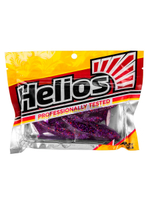 Виброхвост Helios Nelma 3,15"/8 см Dark Star LT 6шт. (HS-26-053)