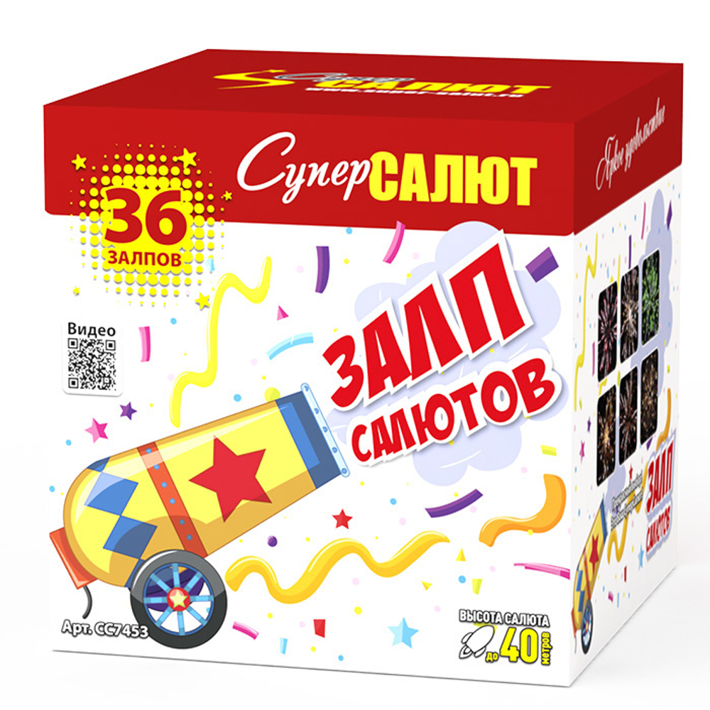 Салют «Залп салютов» (1,0*36) 6/1