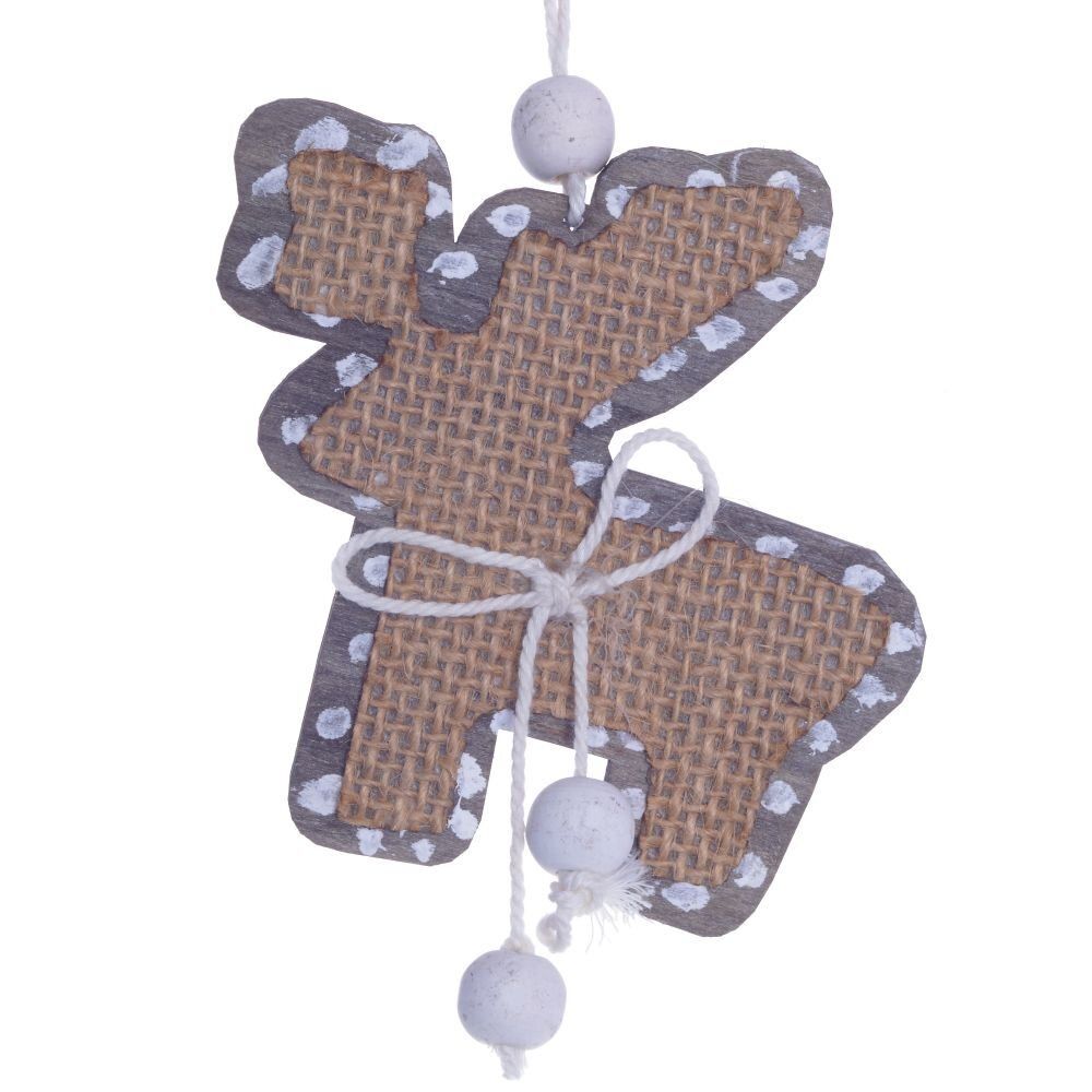 GAEM Украшение новогоднее "Снежинка/Звезда/Олень", L10,5 W0,5 H10,5 см, 3в.