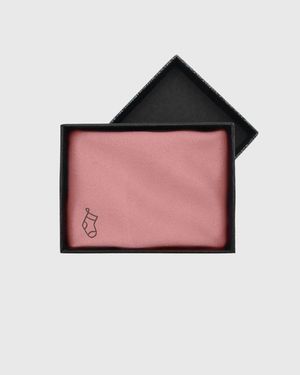 Кастомная салфетка для очков розовая