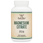 Double Wood Supplements - Magnesium Citrate 180 capsules