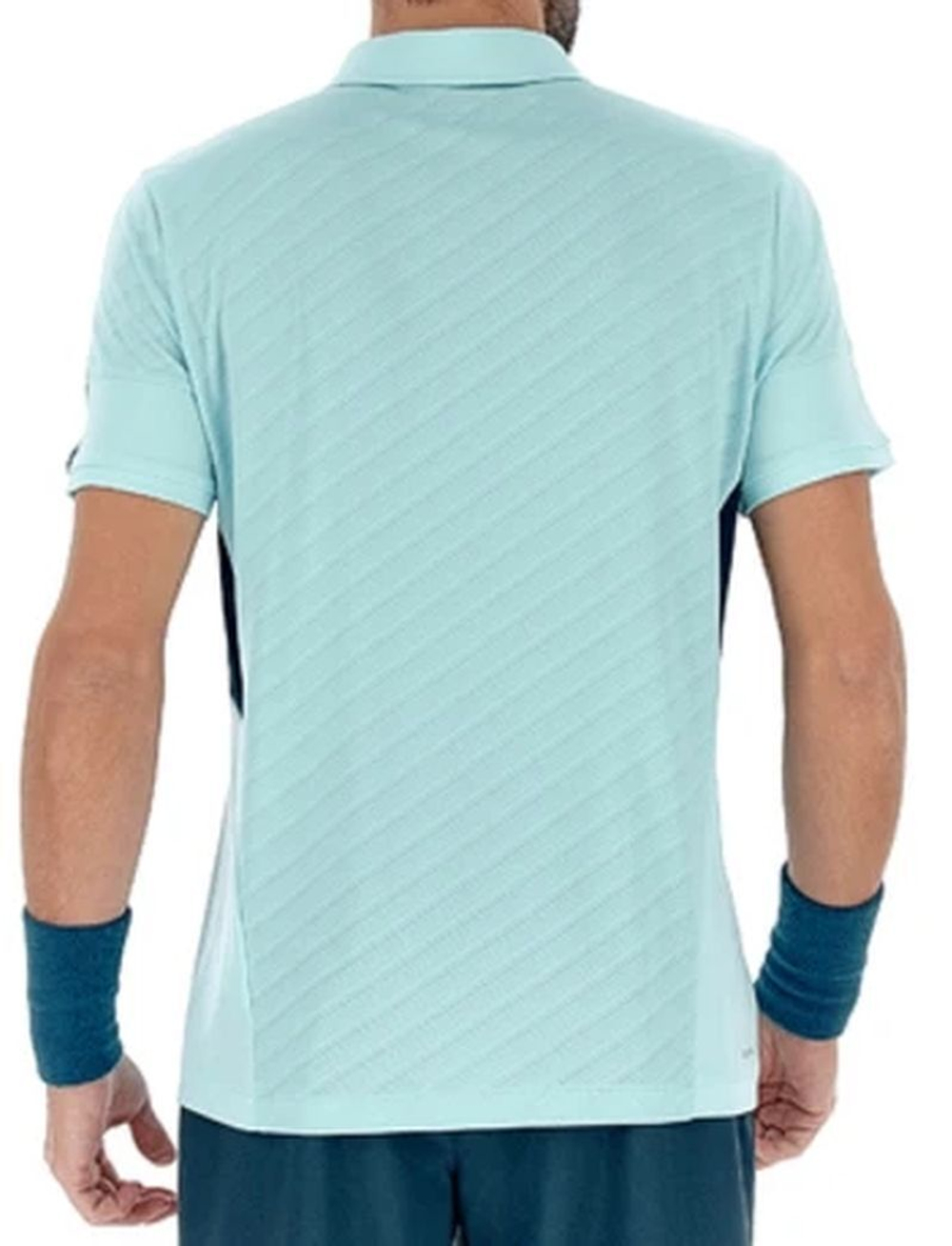 Мужское теннисное поло Lotto Tech и D1 Polo - Мятный