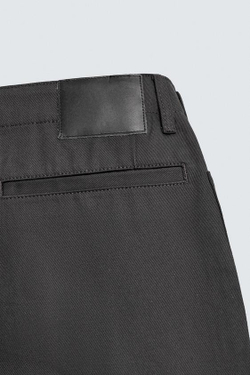 ZARA ДЖИНСЫ RELAXED FIT С КАРМАНАМИ, УГОЛЬНЫЙ