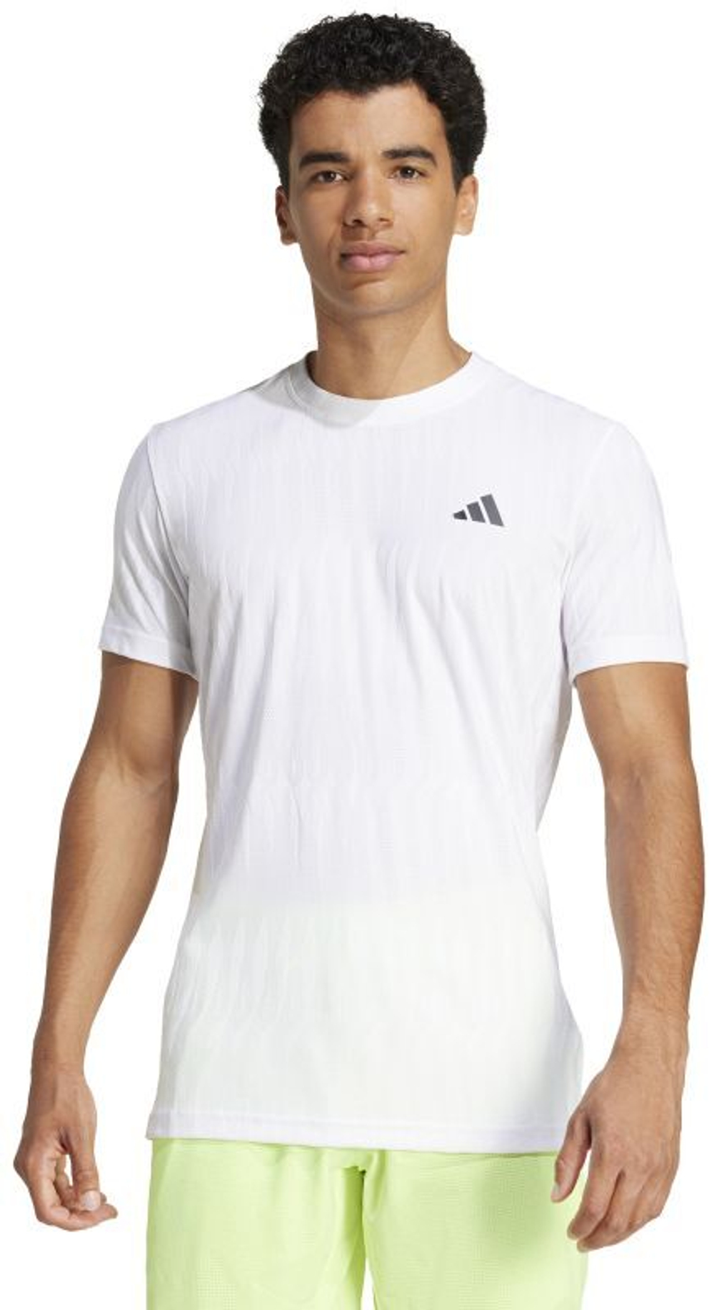 Мужская теннисная футболка Adidas Tennis Climacool+ AIRCHILL FreeLift - белый