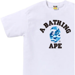 A Bathing Ape Bathing Ape Ss26 Футболка белый синий