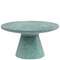 Журнальный столик Bayn, Ø60х32 см, зеленое терраццо